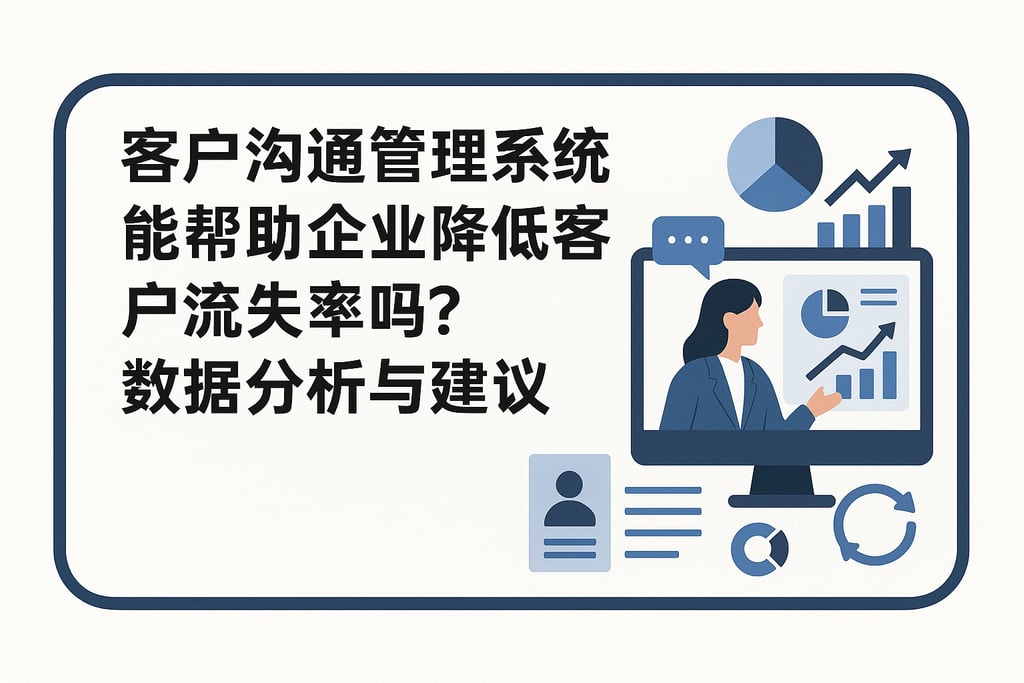 客户沟通管理系统能帮助企业降低客户流失率吗？数据分析与建议