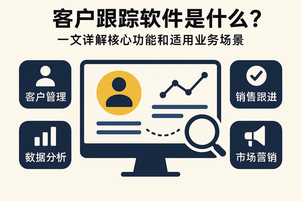 客户跟踪软件是什么？一文详解核心功能和适用业务场景