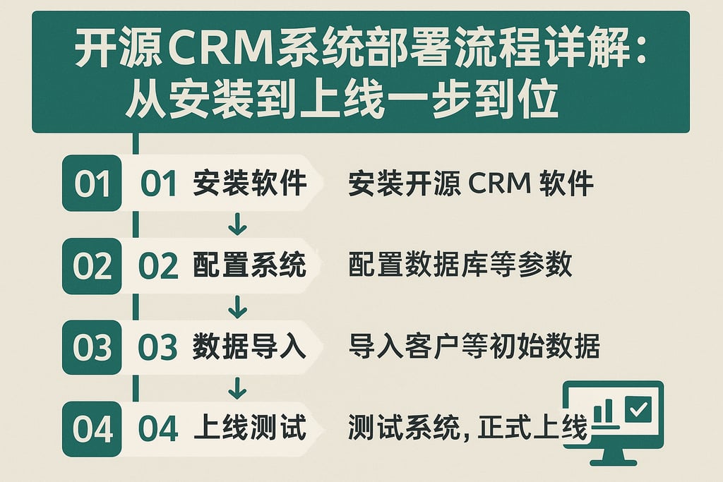 开源CRM系统部署流程详解：从安装到上线一步到位