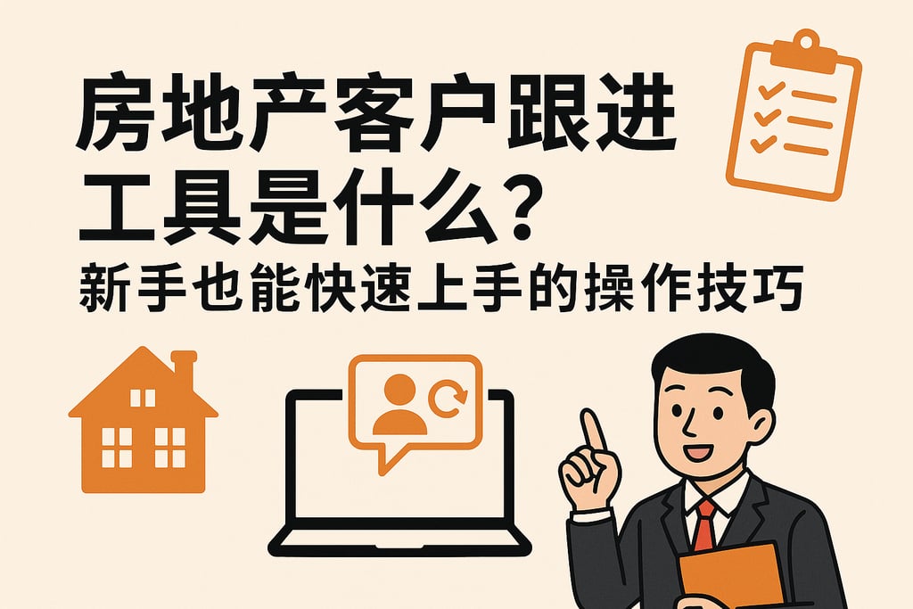房地产客户跟进工具是什么？新手也能快速上手的操作技巧