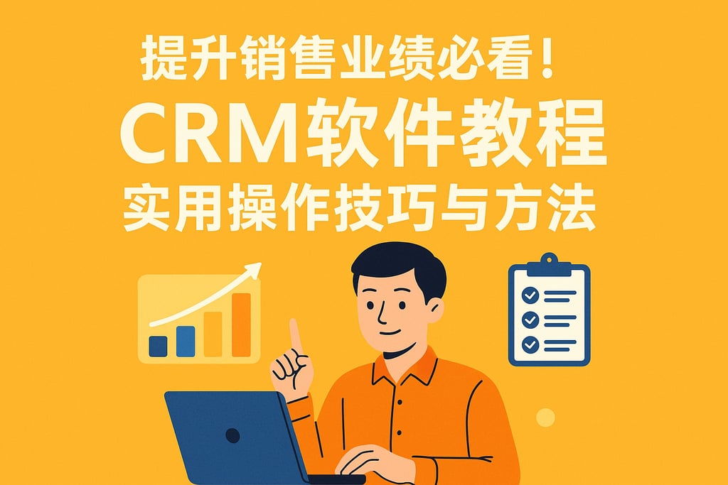 提升销售业绩必看！CRM软件教程实用操作技巧与方法