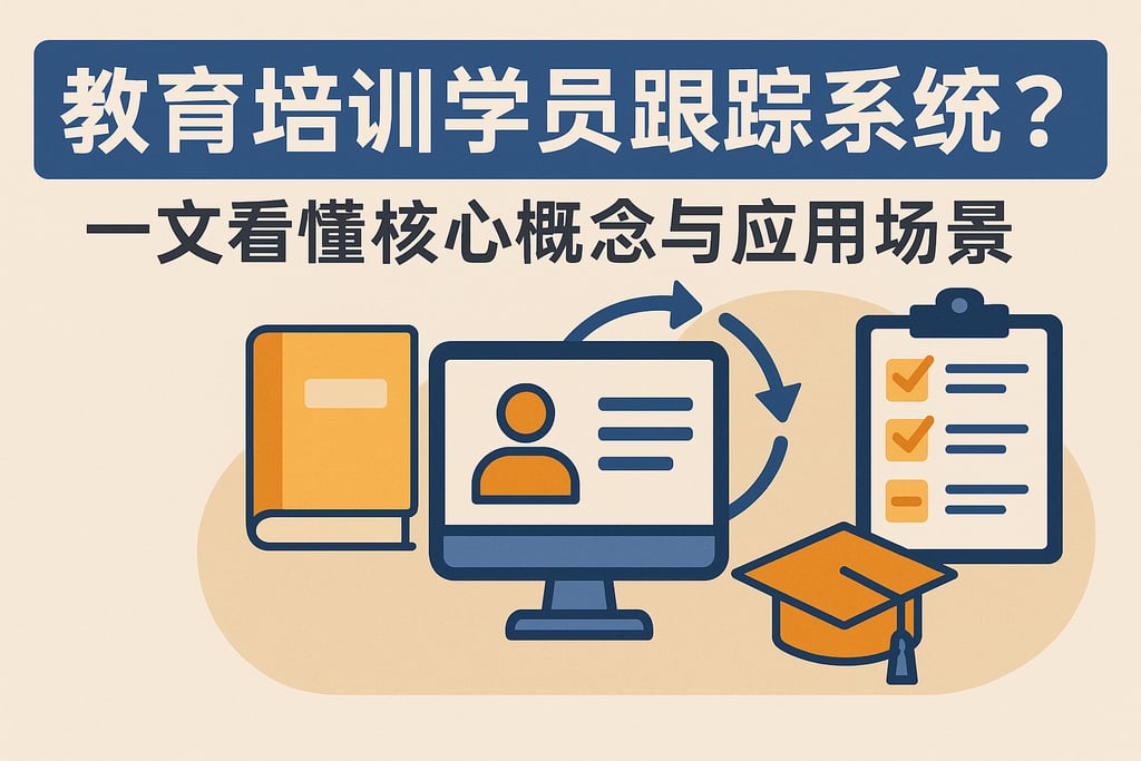 教育培训学员跟踪系统是什么？一文看懂核心概念与应用场景