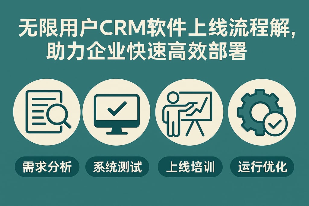 无限用户CRM软件上线流程详解，助力企业快速高效部署