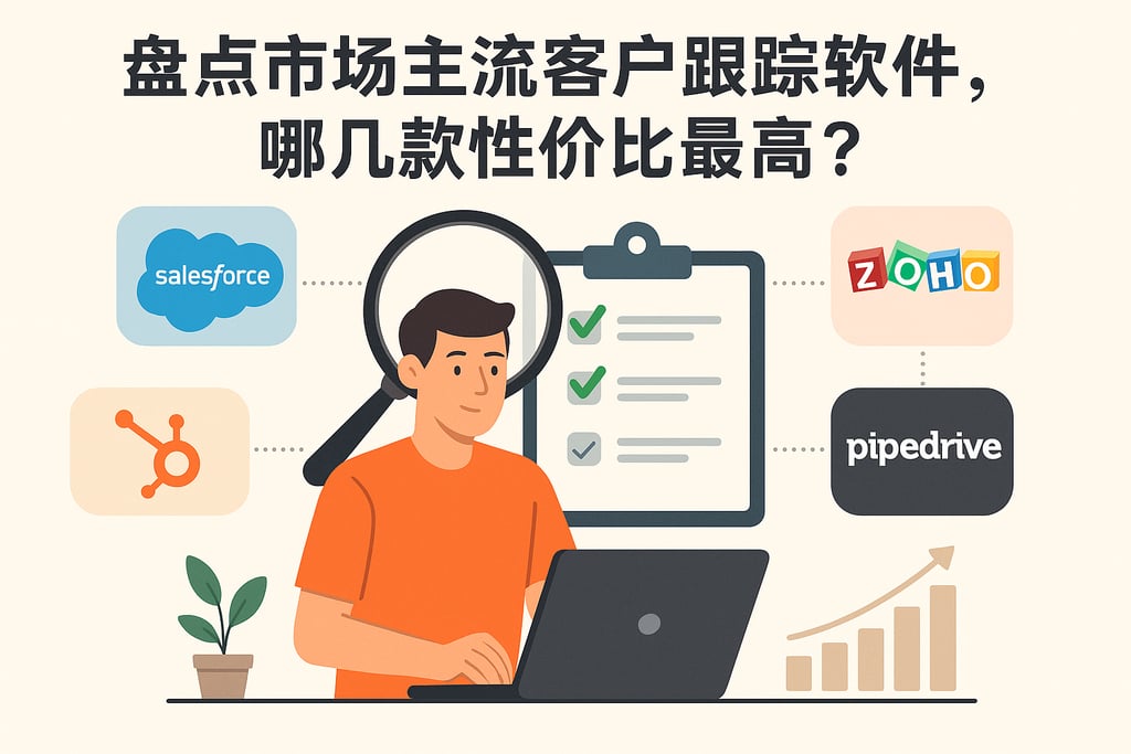 盘点市场主流客户跟踪软件，哪几款性价比最高？