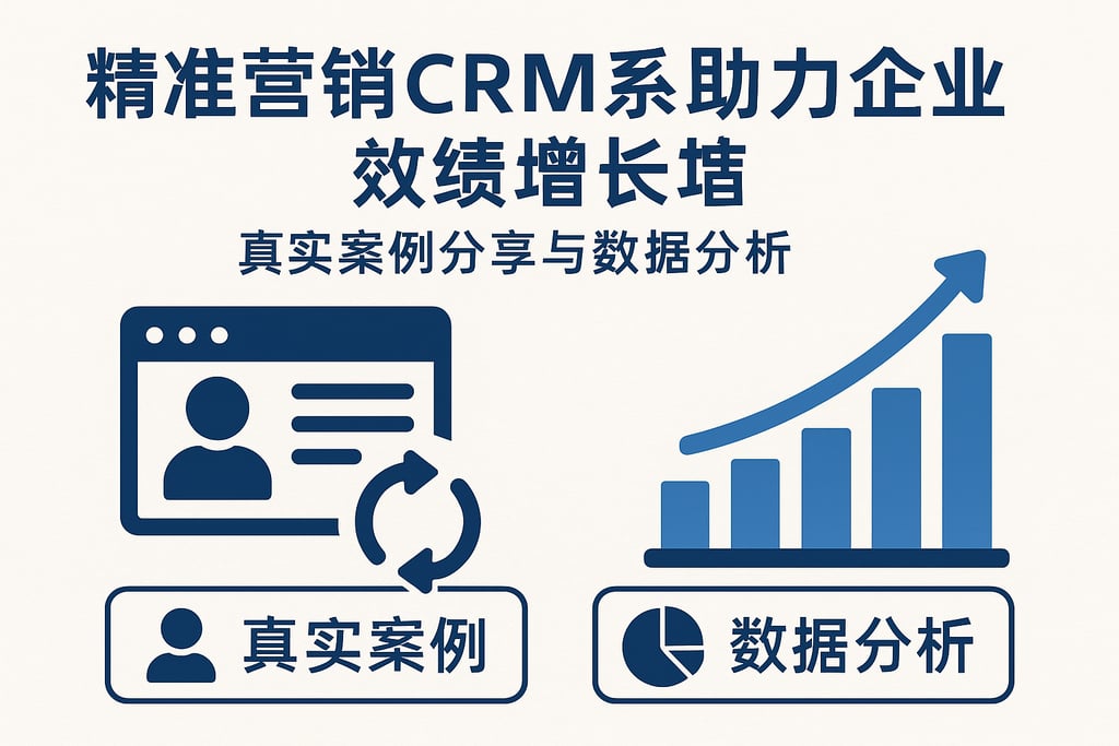 精准营销CRM系统助力企业业绩增长，真实案例分享与数据分析