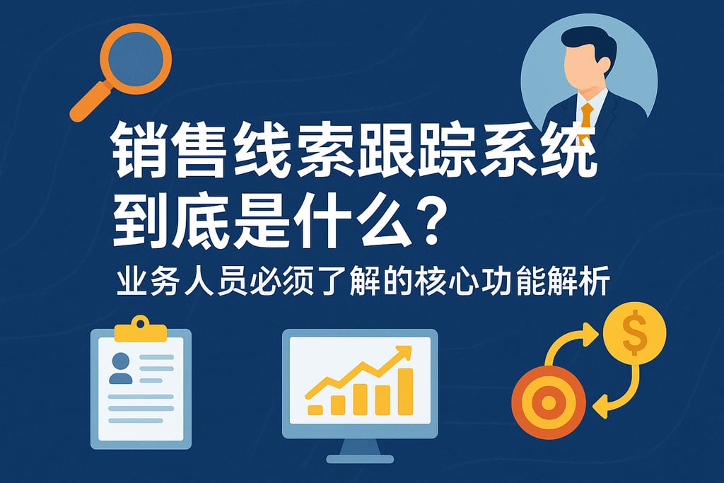 销售线索跟踪系统到底是什么？业务人员必须了解的核心功能解析