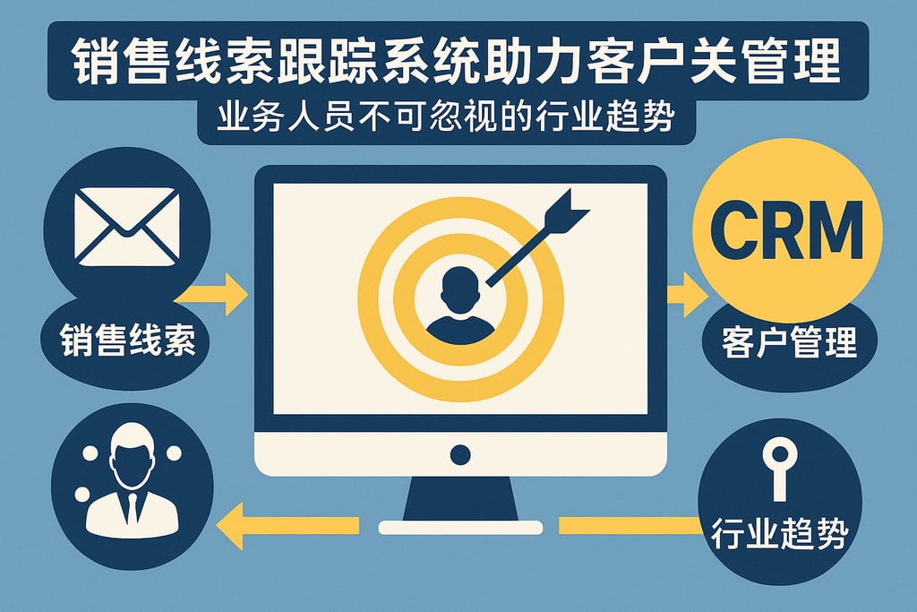 销售线索跟踪系统助力客户关系管理，业务人员不可忽视的行业趋势
