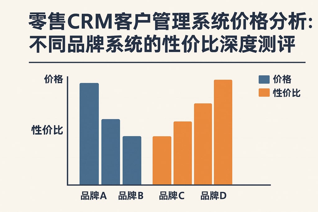 零售CRM客户管理系统价格分析：不同品牌系统的性价比深度测评