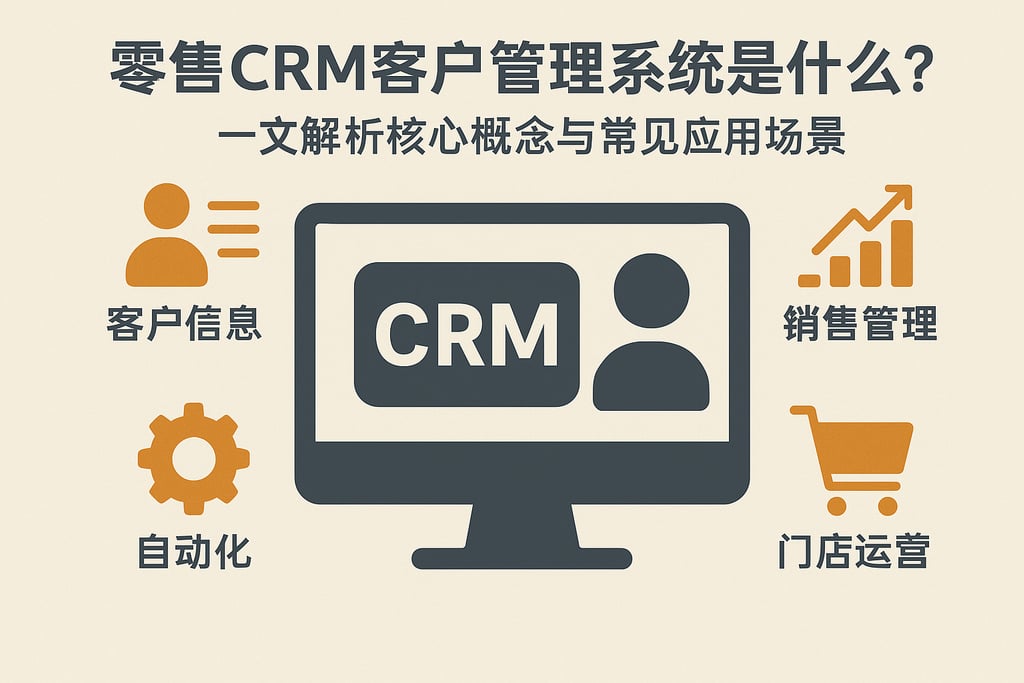 零售CRM客户管理系统是什么？一文解析核心概念与常见应用场景