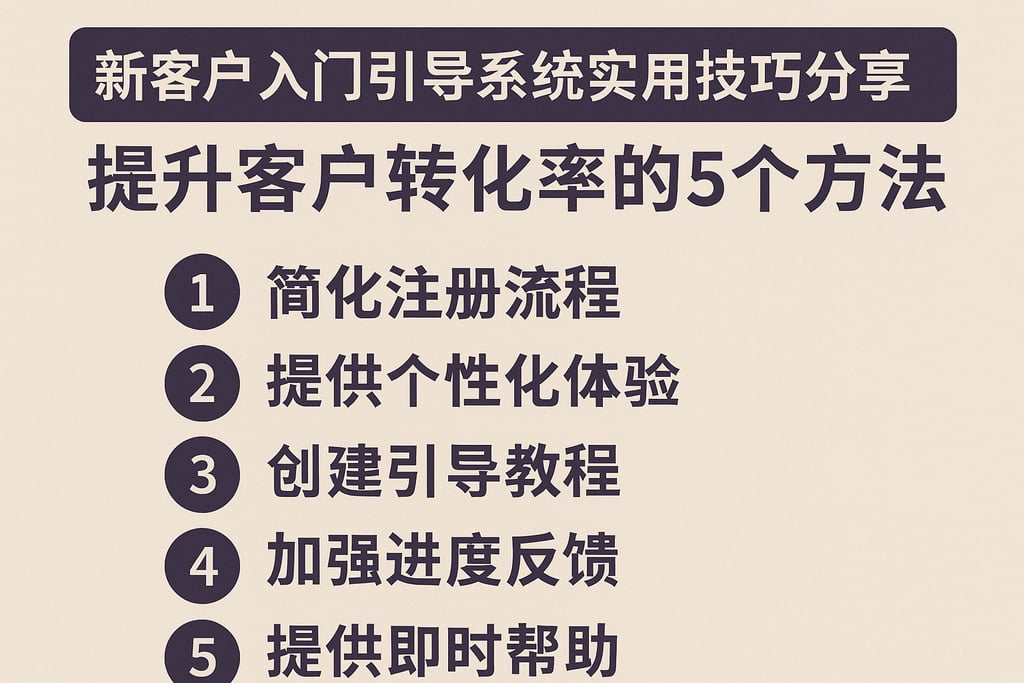 如何提高客户转化