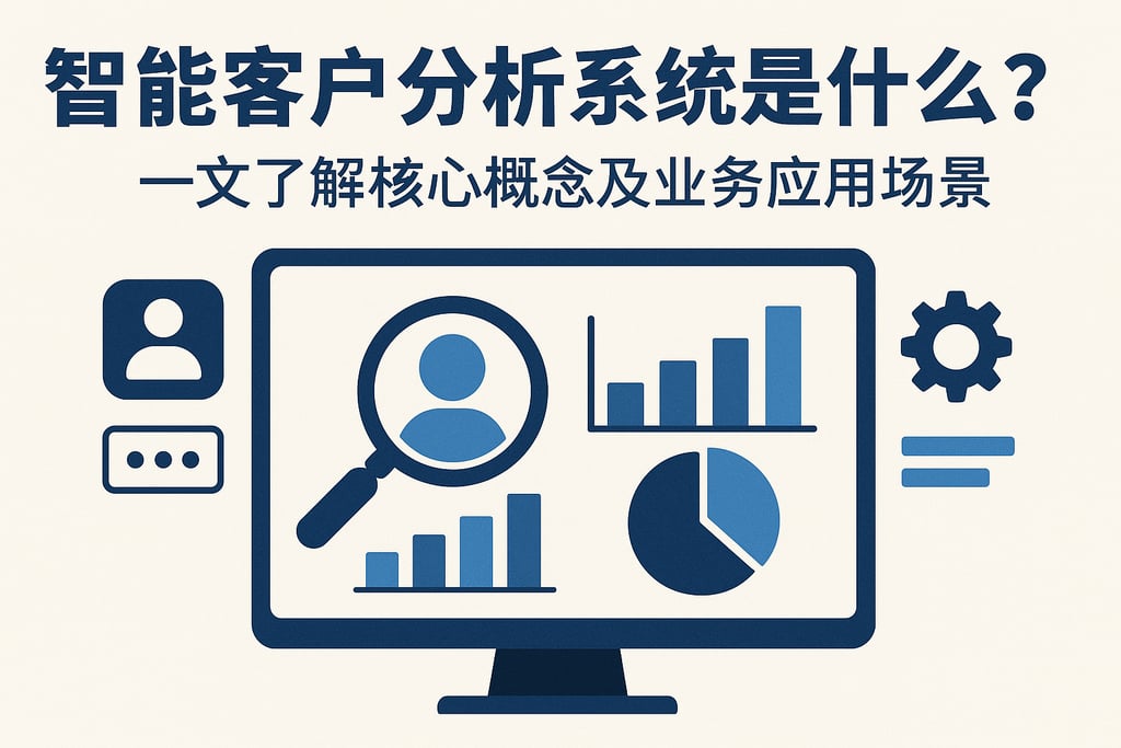 智能客户分析系统是什么？一文了解核心概念及业务应用场景 | 零代码企业数字化知识站
