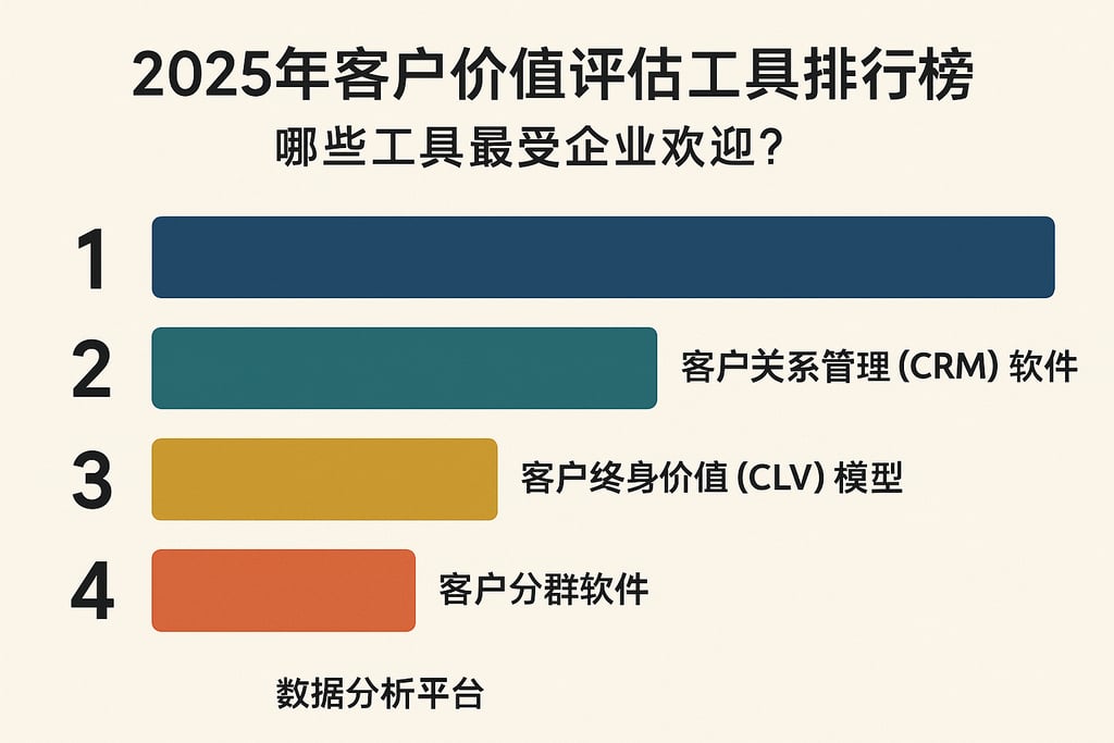 2025年客户价值评估工具排行榜，哪些工具最受企业欢迎？