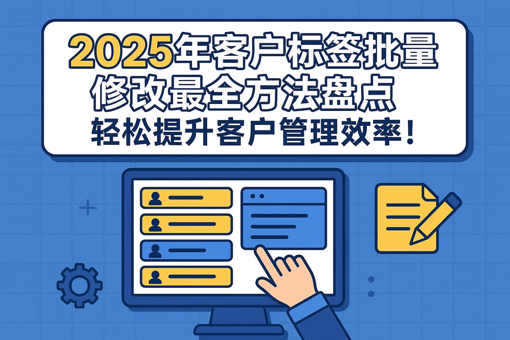 2025年客户标签批量修改最全方法盘点，轻松提升客户管理效率！