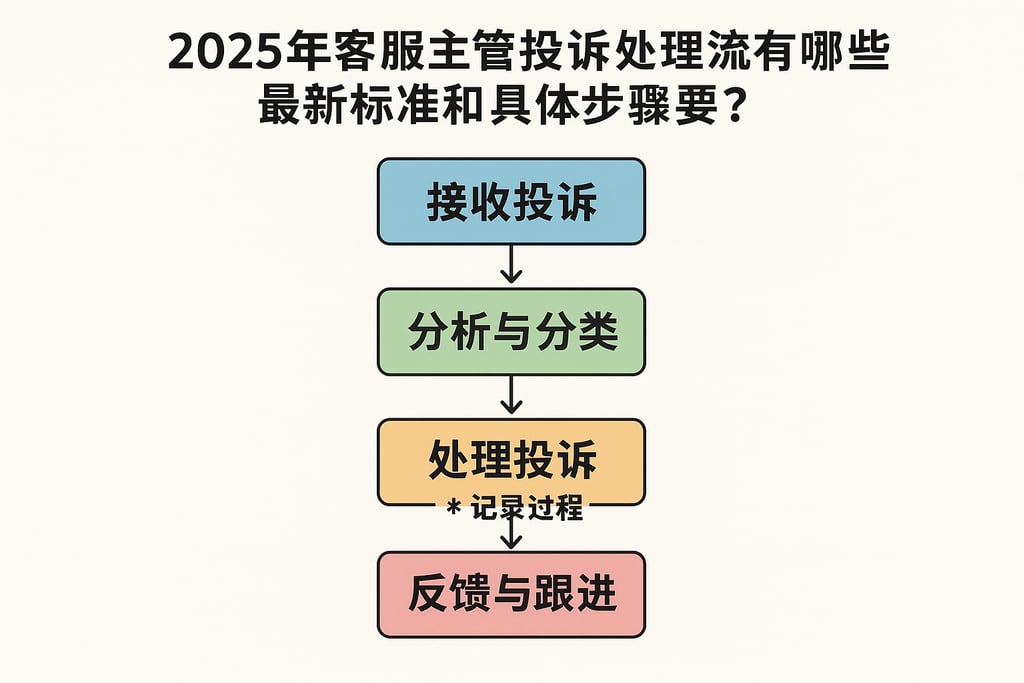 2025年客服主管投诉处理流程有哪些最新标准和具体步骤？