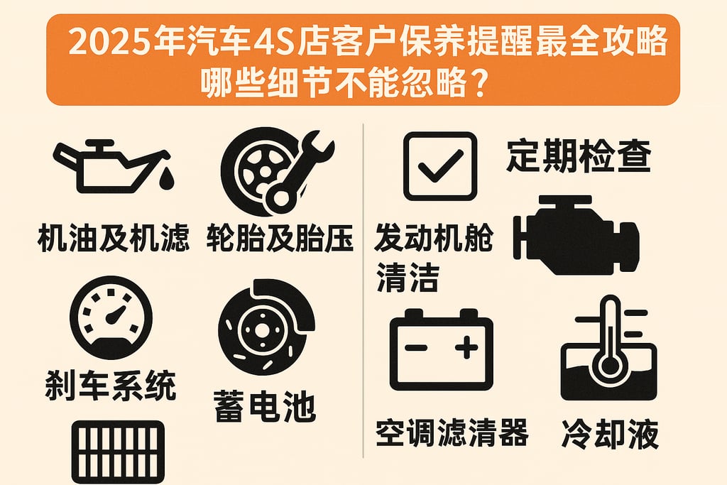 2025年汽车4S店客户保养提醒最全攻略，哪些细节不能忽略？