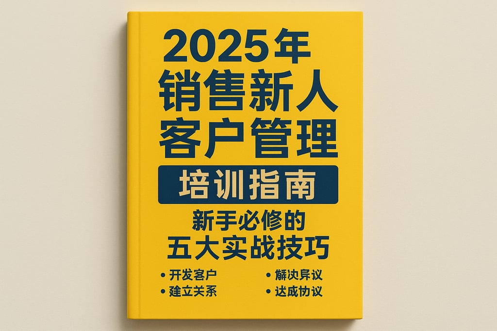 2025年销售新人客户管理培训指南：新手必修的五大实战技巧