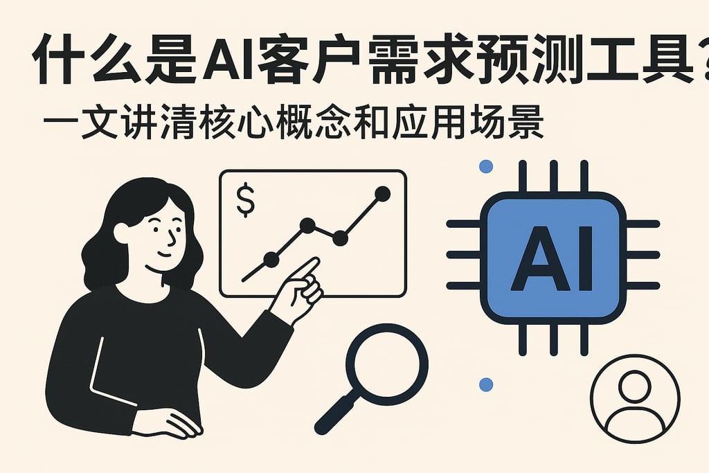 什么是AI客户需求预测工具？一文讲清核心概念和应用场景
