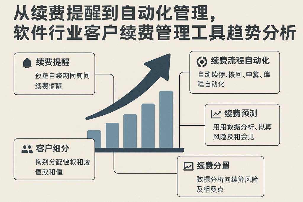 从续费提醒到自动化管理，软件行业客户续费管理工具趋势分析