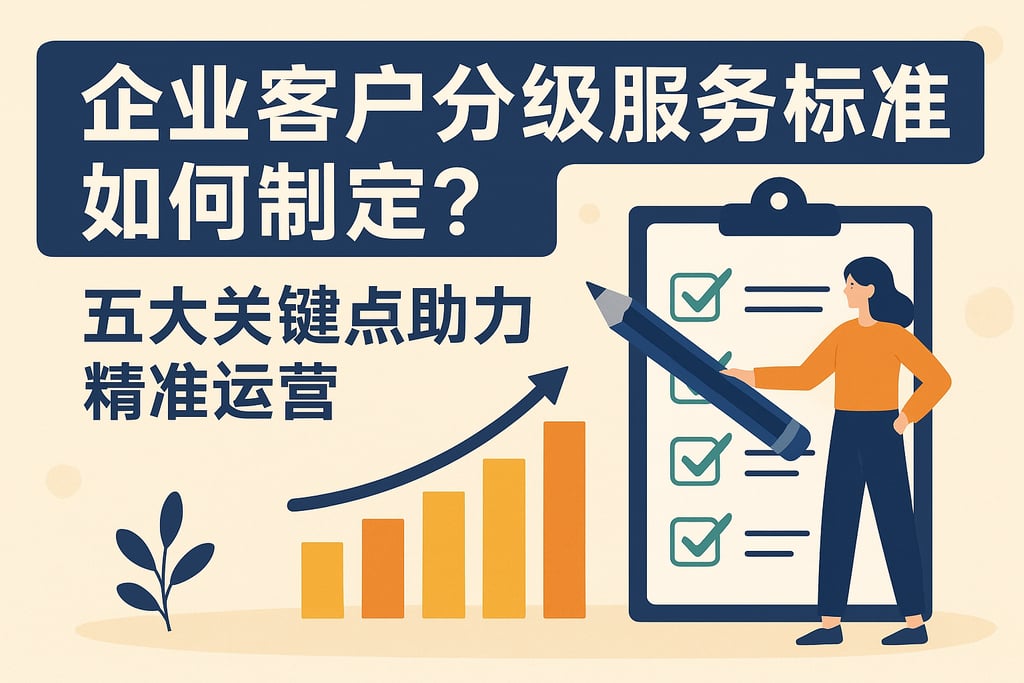 企业客户分级服务标准如何制定？五大关键点助力精准运营