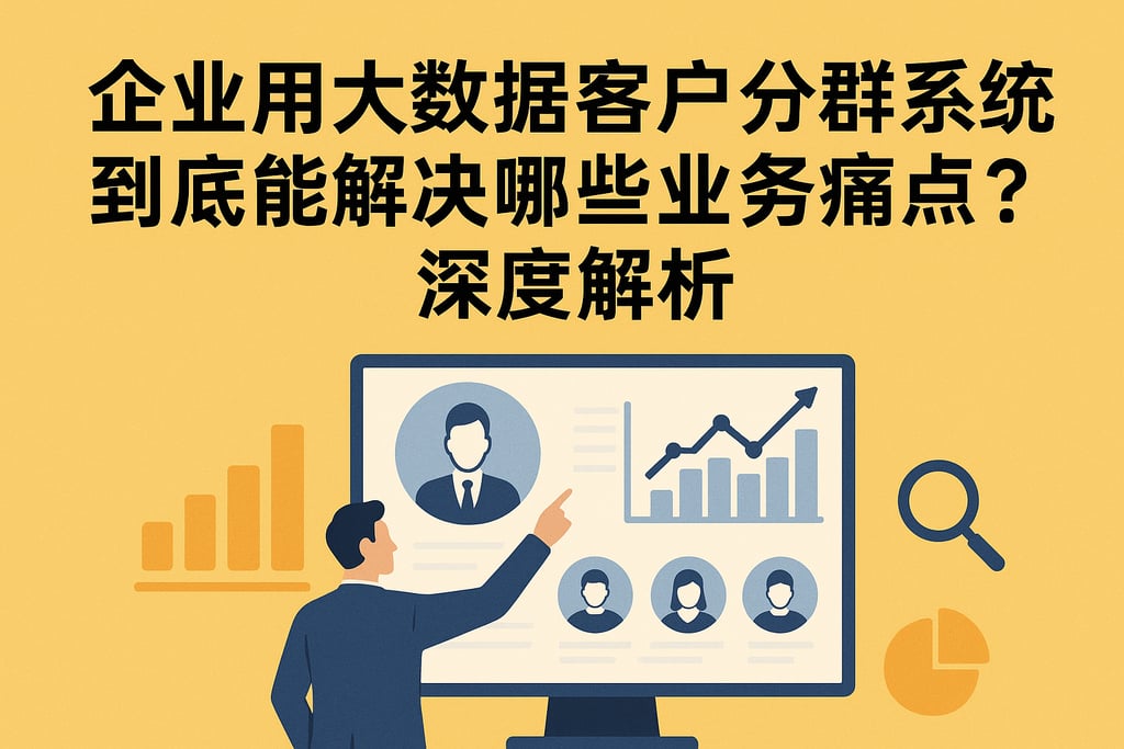 企业用大数据客户分群系统到底能解决哪些业务痛点？深度解析