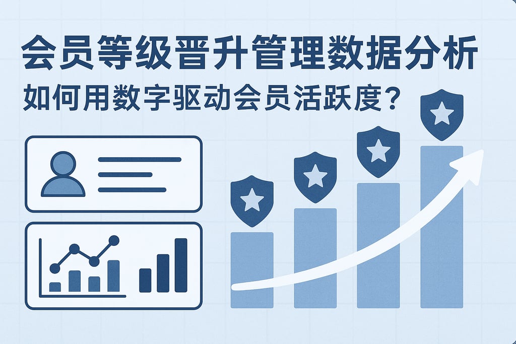 会员等级晋升管理数据分析，如何用数字驱动会员活跃度？
