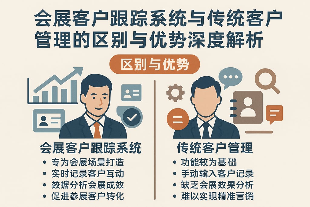 会展客户跟踪系统与传统客户管理的区别与优势深度解析