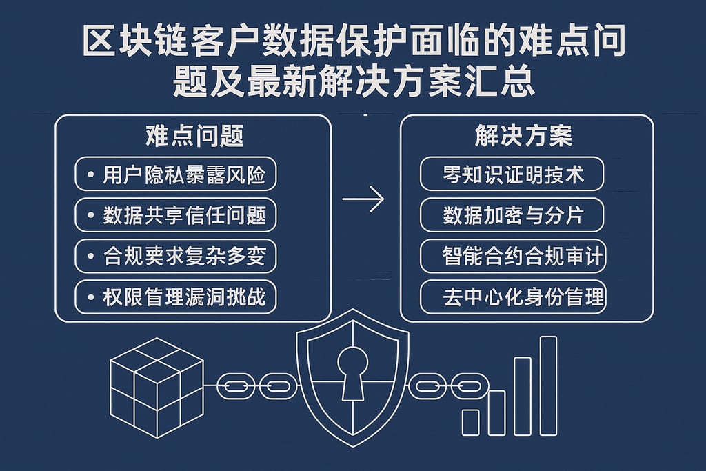 区块链客户数据保护面临的难点问题及最新解决方案汇总