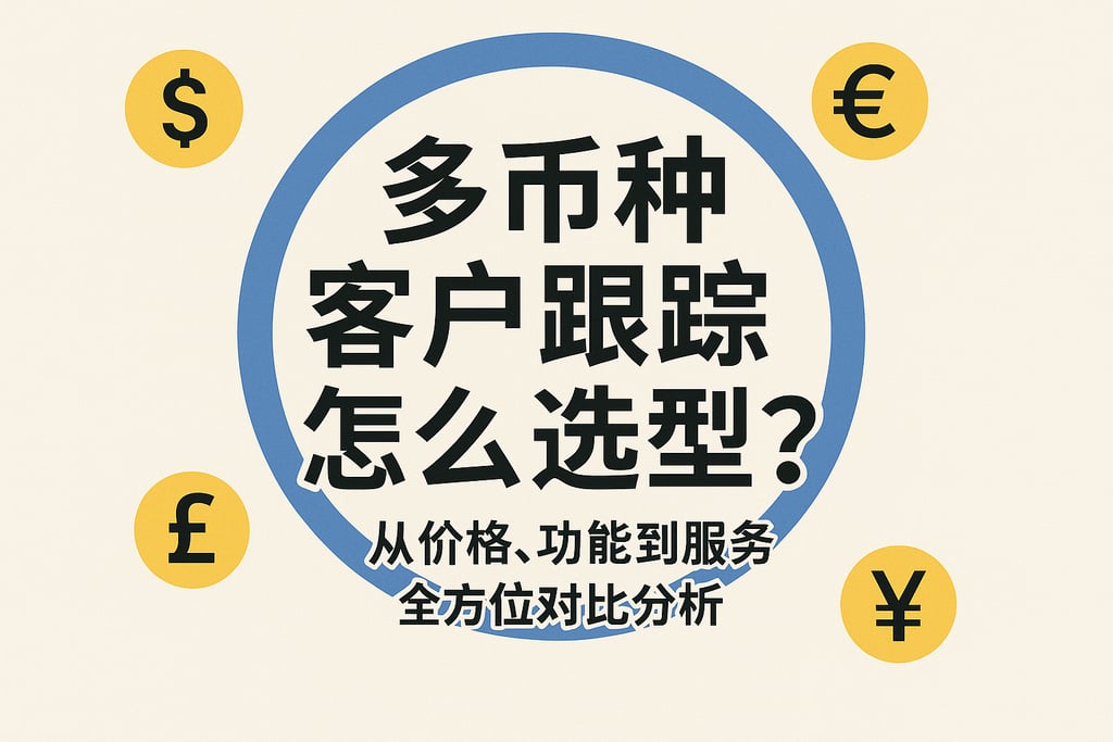 多币种客户跟踪怎么选型？从价格、功能到服务全方位对比分析