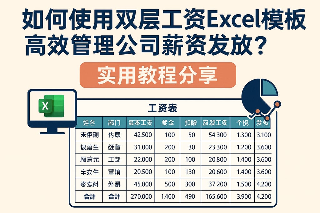 如何使用双层工资excel模板高效管理公司薪资发放？实用教程分享