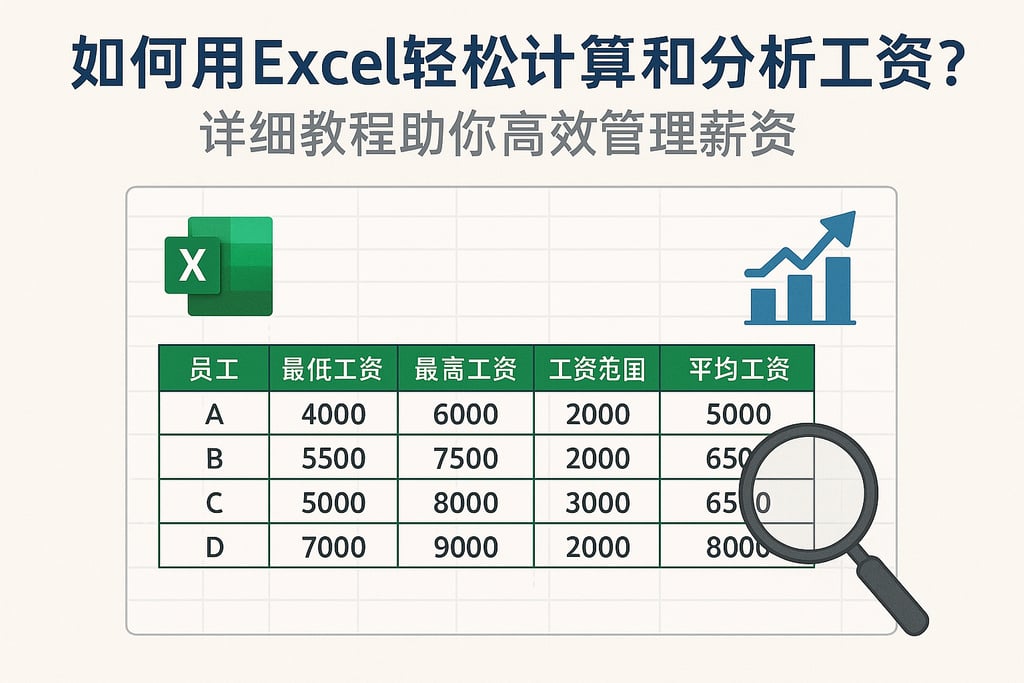如何用Excel轻松计算和分析工资范围？详细教程助你高效管理薪资