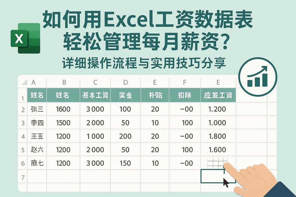 如何用excel工资数据表轻松管理每月薪资？详细操作流程与实用技巧分享