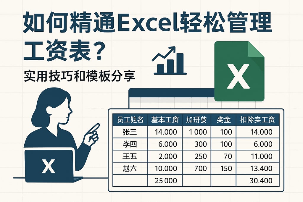 如何精通Excel轻松管理工资表？实用技巧和模板分享