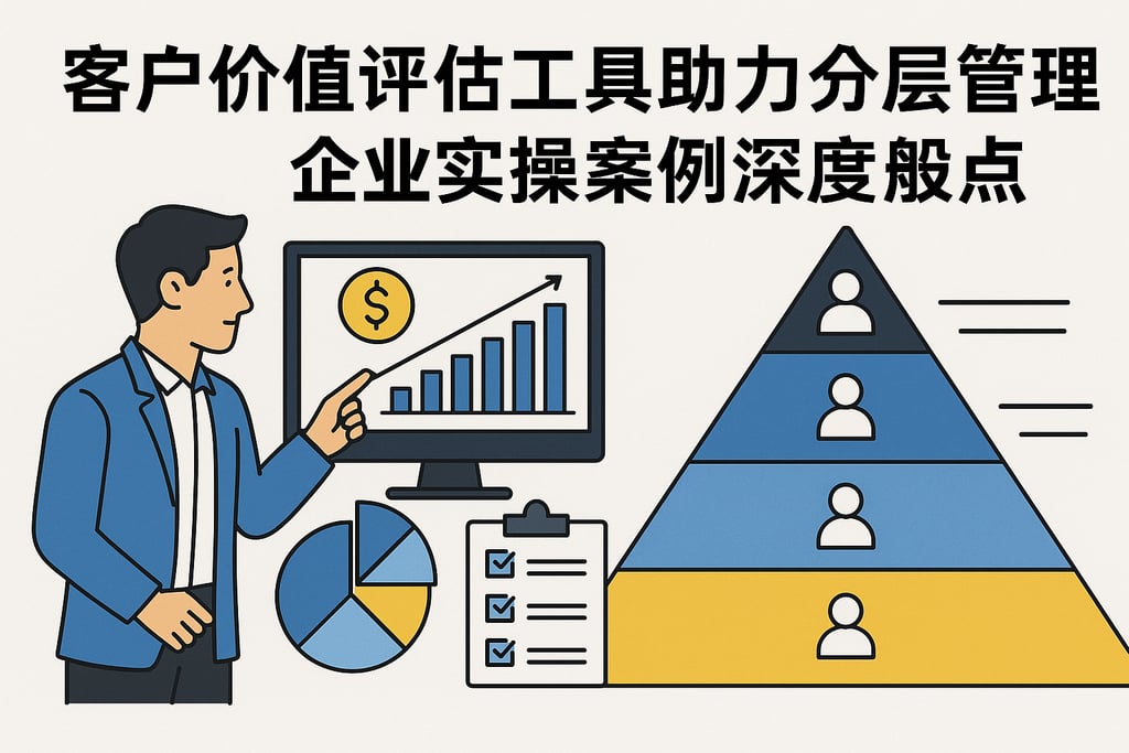客户价值评估工具助力客户分层管理，企业实操案例深度盘点