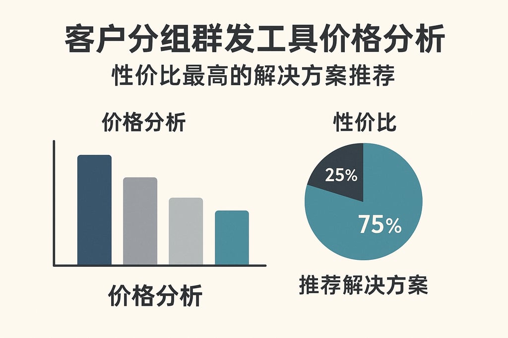 客户分组群发工具价格分析，性价比最高的解决方案推荐