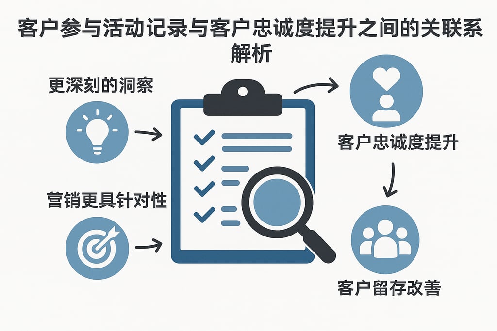 客户参与活动记录与客户忠诚度提升之间的关键联系解析