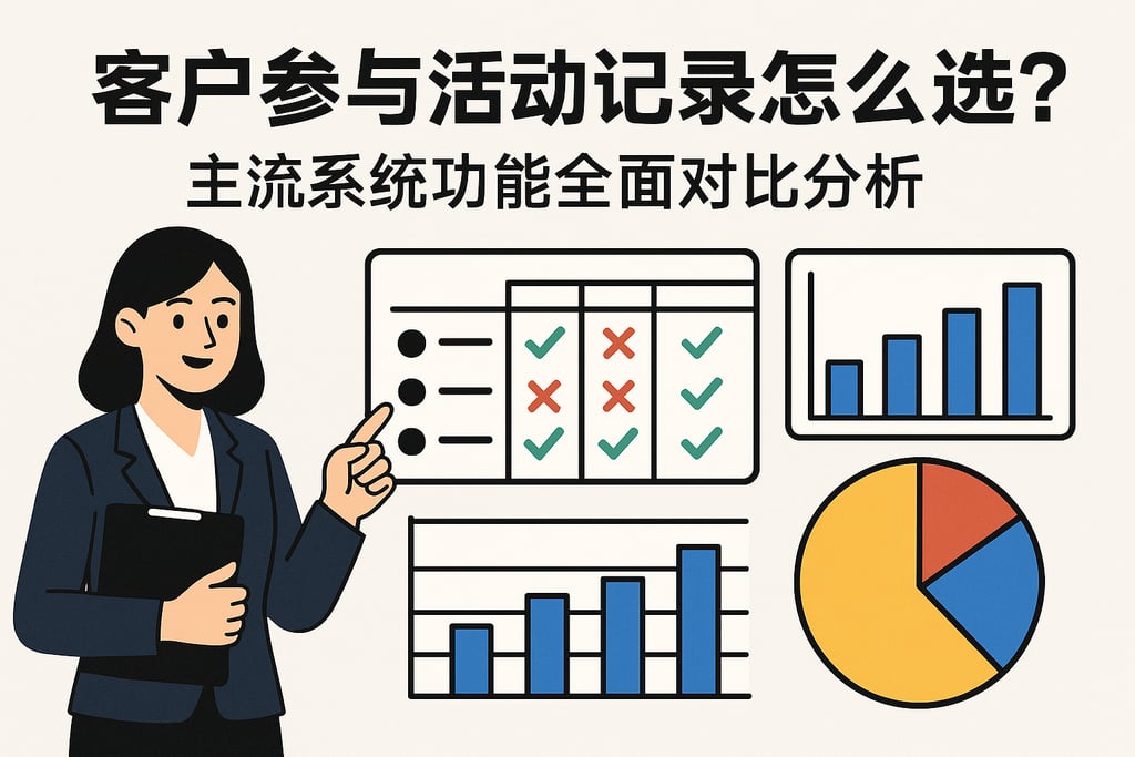 客户参与活动记录怎么选？主流系统功能全面对比分析