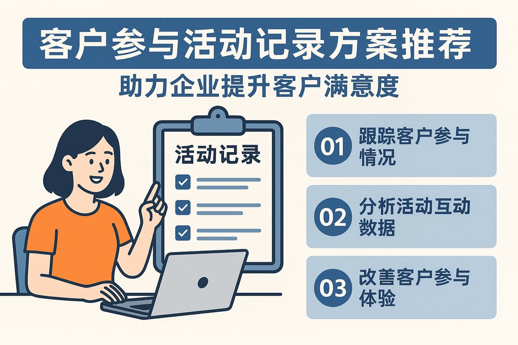 客户参与活动记录方案推荐，助力企业提升客户满意度