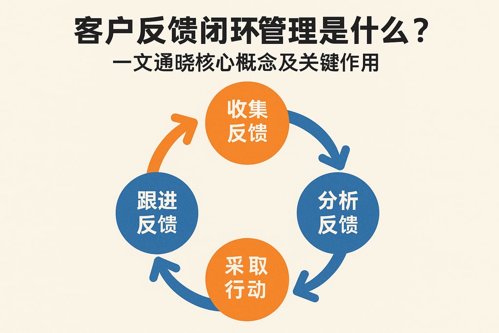 客户反馈闭环管理是什么？一文通晓核心概念及关键作用