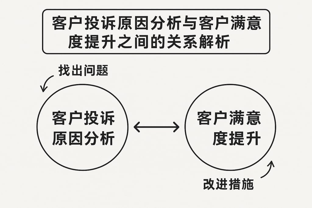 客户投诉原因分析与客户满意度提升之间的关系解析