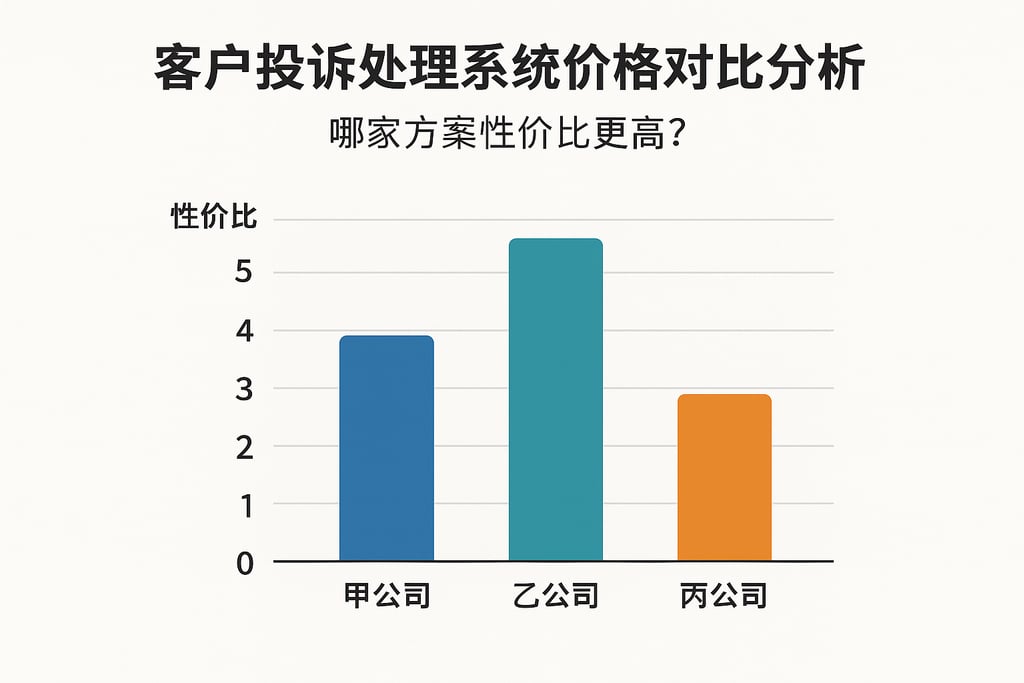 客户投诉处理系统价格对比分析，哪家方案性价比更高？