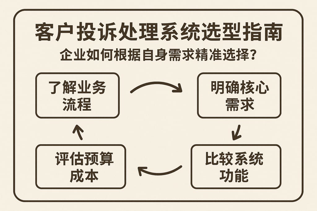 客户投诉处理系统选型指南：企业如何根据自身需求精准选择？