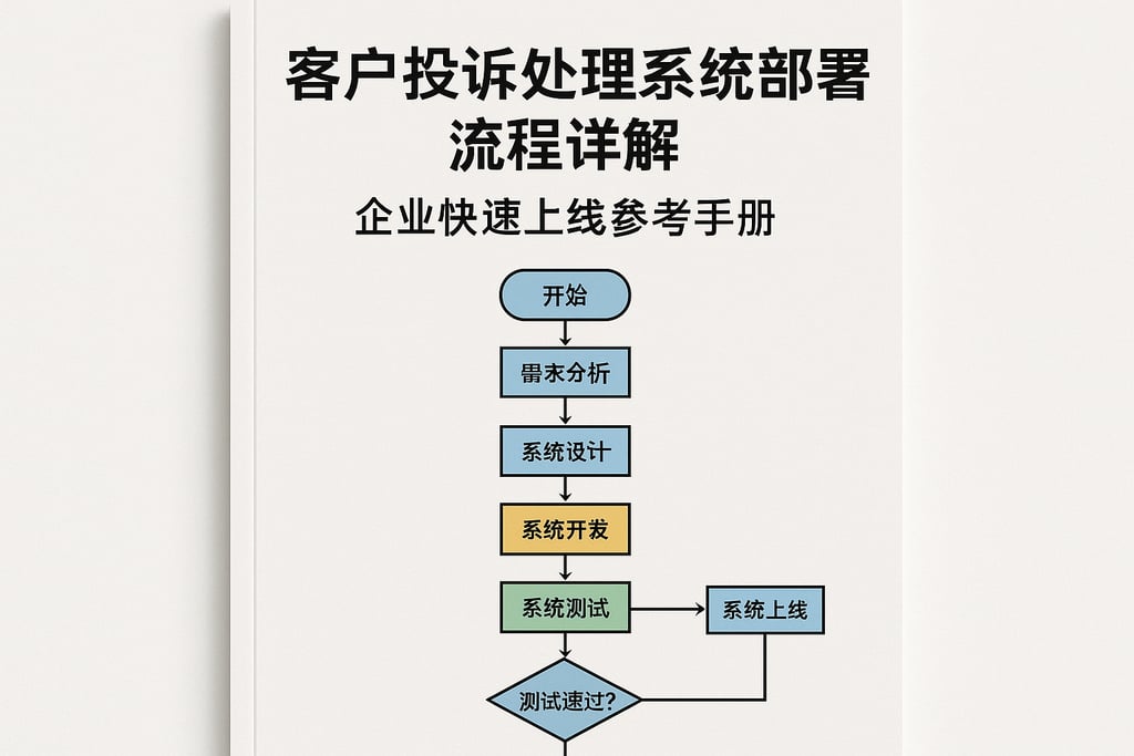 客户投诉处理系统部署流程详解，企业快速上线参考手册