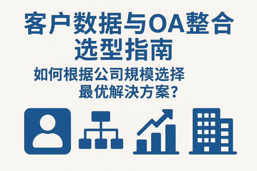 客户数据与OA整合选型指南：如何根据公司规模选择最优解决方案？
