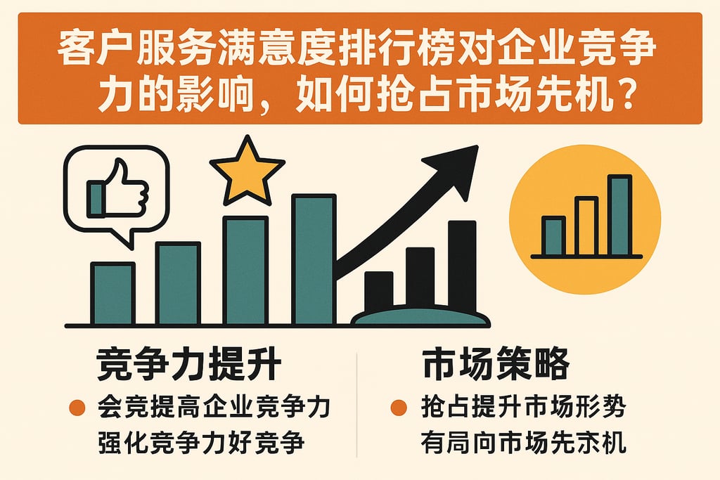 客户服务满意度排行榜对企业竞争力的影响，如何抢占市场先机？