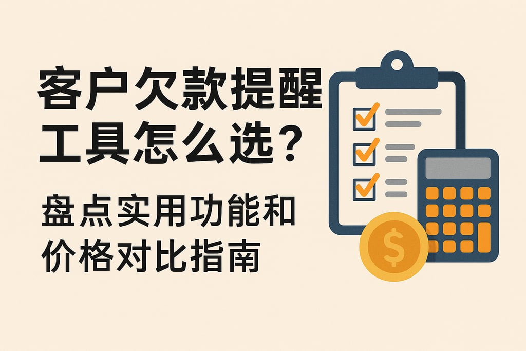 客户欠款提醒工具怎么选？盘点实用功能和价格对比指南