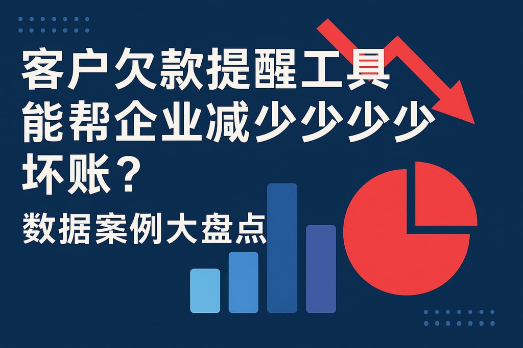 客户欠款提醒工具能帮企业减少多少坏账？数据案例大盘点