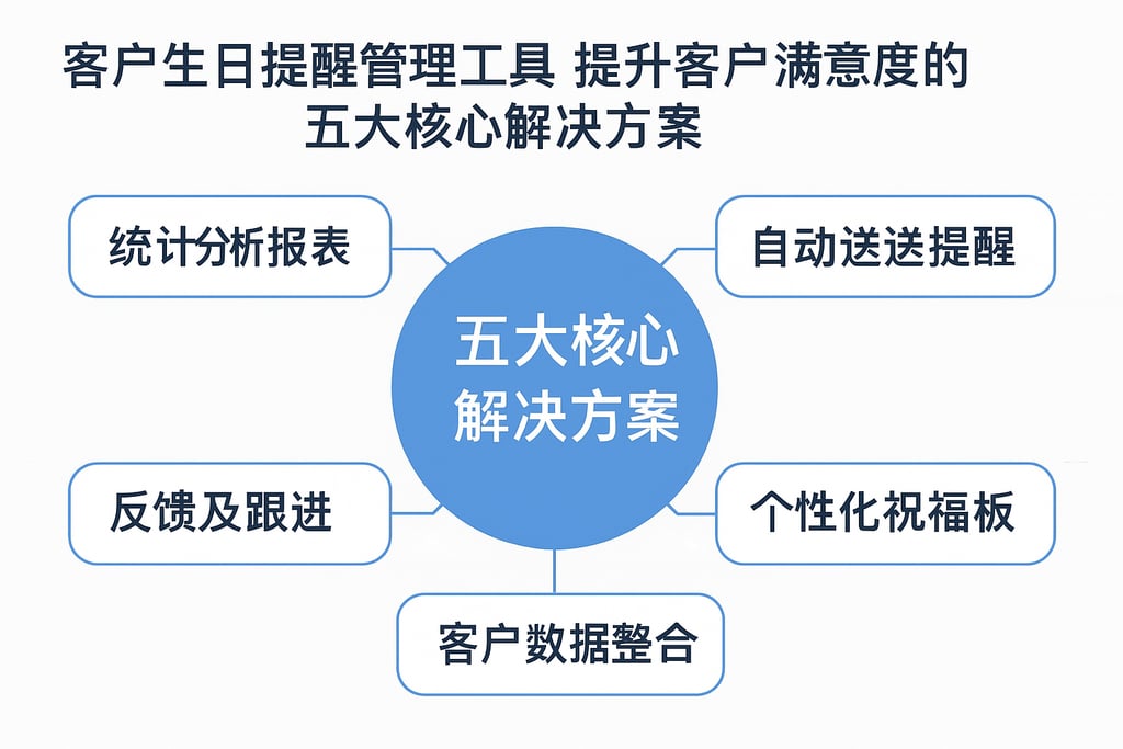 客户生日提醒管理工具提升客户满意度的五大核心解决方案