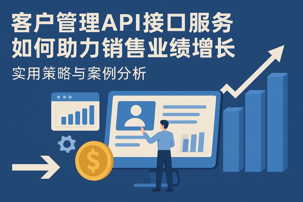 客户管理API接口服务如何助力销售业绩增长，实用策略与案例分析