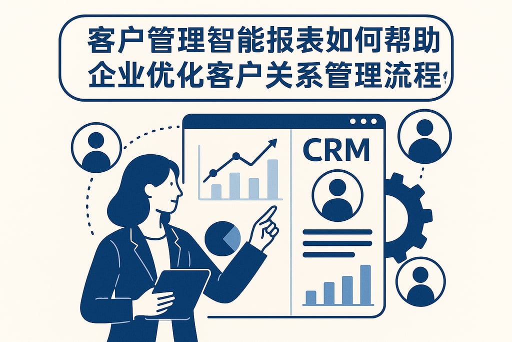 客户管理智能报表如何帮助企业优化客户关系管理流程？