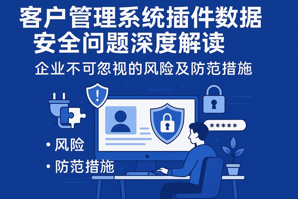 客户管理系统插件数据安全问题深度解读，企业不可忽视的风险及防范措施